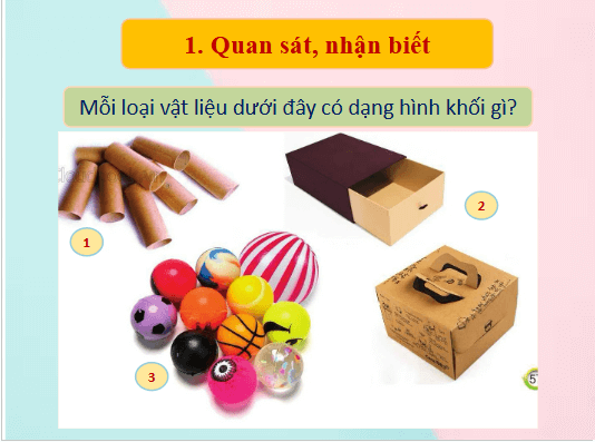 Giáo án điện tử Mĩ thuật lớp 1 Cánh diều Bài 13: Sáng tạo cùng vật liệu tái chế | PPT Mĩ thuật 1