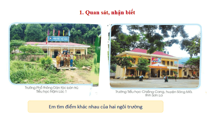 Giáo án điện tử Mĩ thuật lớp 1 Cánh diều Bài 16: Ngôi trường em yêu | PPT Mĩ thuật 1