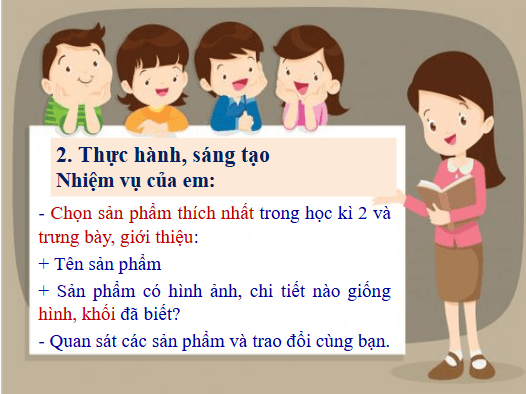 Giáo án điện tử Mĩ thuật lớp 1 Cánh diều Bài 17: Cùng nhau ôn tập học kì 2 | PPT Mĩ thuật 1