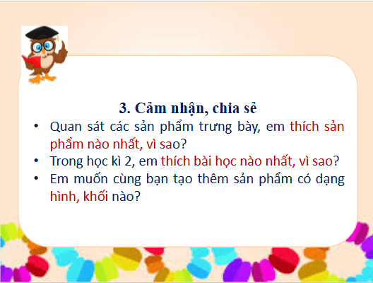 Giáo án điện tử Mĩ thuật lớp 1 Cánh diều Bài 17: Cùng nhau ôn tập học kì 2 | PPT Mĩ thuật 1