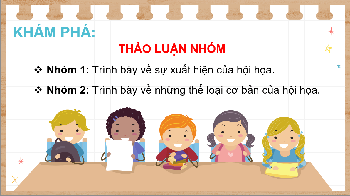 Giáo án điện tử Mĩ thuật 10 Kết nối tri thức Bài 1: Khái quát về nghệ thuật hội họa | PPT Mĩ thuật 10