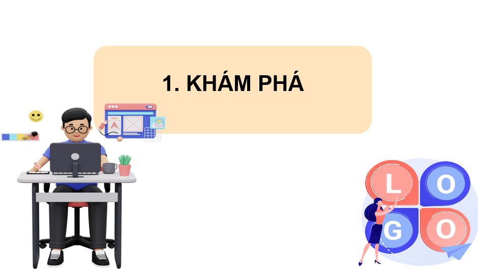 Giáo án điện tử Mĩ thuật 10 Kết nối tri thức Bài 2: Thiết kế logo đơn giản | PPT Mĩ thuật 10