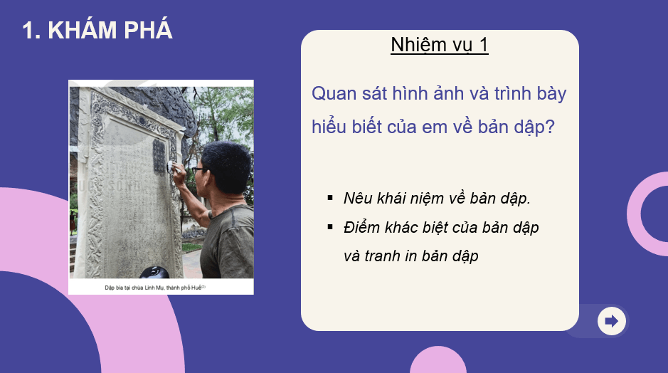 Giáo án điện tử Mĩ thuật 10 Kết nối tri thức Bài 2: Tranh in bản dập | PPT Mĩ thuật 10