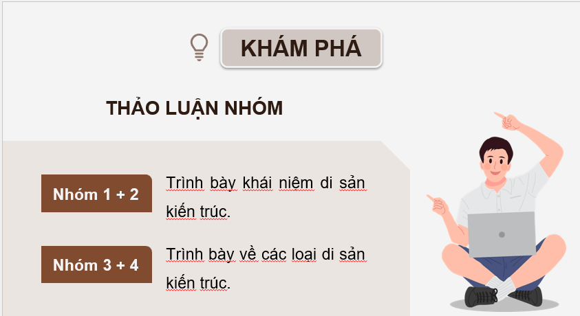 Giáo án điện tử Mĩ thuật 12 Kết nối tri thức Bài 1: Di sản kiến trúc | PPT Mĩ thuật 12