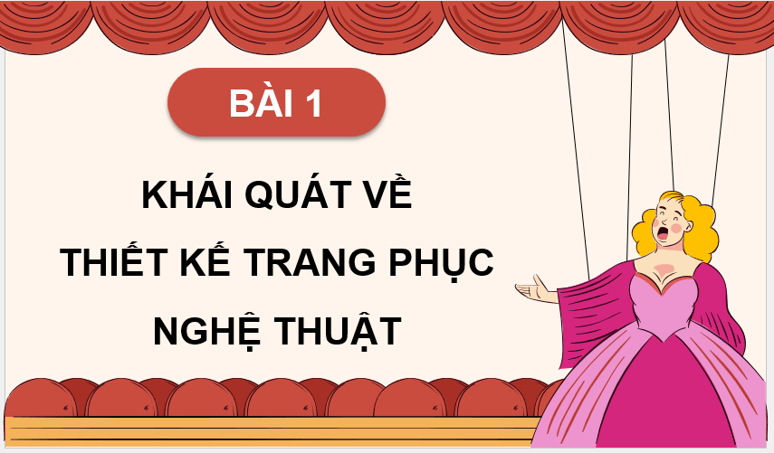 Giáo án điện tử Mĩ thuật 12 Kết nối tri thức Bài 1: Khái quát về thiết kế trang phục nghệ thuật | PPT Mĩ thuật 12