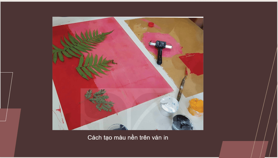 Giáo án điện tử Mĩ thuật 12 Kết nối tri thức Bài 2: Thực hành tranh in độc bản | PPT Mĩ thuật 12