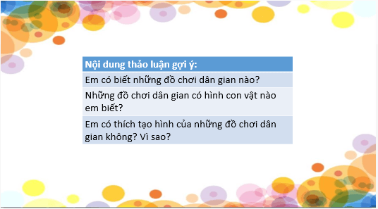 Giáo án điện tử Mĩ thuật lớp 2 Kết nối tri thức Chủ đề 10: Đồ chơi từ tạo hình con vật | PPT Mĩ thuật 2