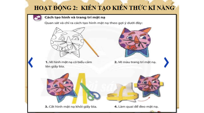 Giáo án điện tử Mĩ thuật lớp 3 Chân trời sáng tạo Bài 1: Mặt nạ Trung thu | PPT Mĩ thuật 3