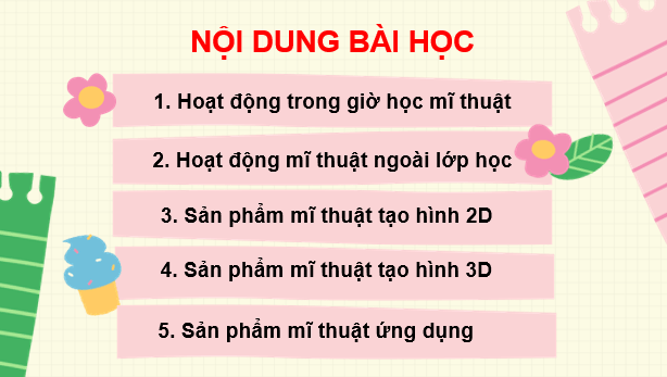 Giáo án điện tử Mĩ thuật lớp 3 Kết nối tri thức Chủ đề 1: Em yêu Mĩ thuật | PPT Mĩ thuật 3