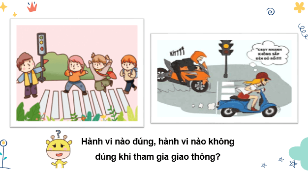 Giáo án điện tử Mĩ thuật lớp 3 Kết nối tri thức Chủ đề 10: An toàn giao thông | PPT Mĩ thuật 3