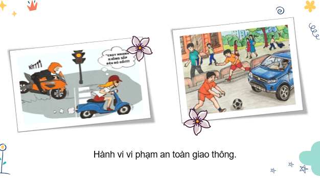 Giáo án điện tử Mĩ thuật lớp 3 Kết nối tri thức Chủ đề 10: An toàn giao thông | PPT Mĩ thuật 3