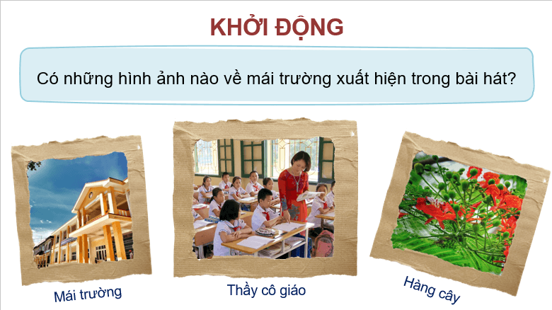 Giáo án điện tử Mĩ thuật lớp 4 Kết nối tri thức Chủ đề 6: Mái trường yêu dấu | PPT Mĩ thuật 4