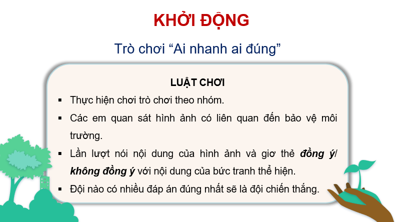 Giáo án điện tử Mĩ thuật lớp 4 Kết nối tri thức Chủ đề 7: Môi trường xanh - sạch - đẹp | PPT Mĩ thuật 4