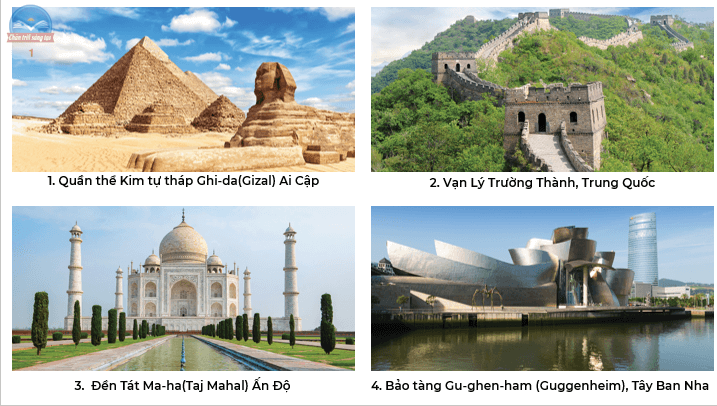 Giáo án điện tử Mĩ thuật lớp 5 Chân trời sáng tạo Bài 1: Kì quan thế giới | PPT Mĩ thuật 5