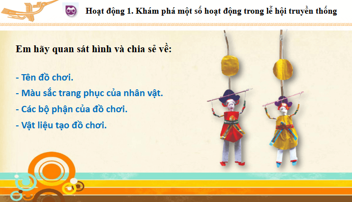 Giáo án điện tử Mĩ thuật lớp 5 Chân trời sáng tạo Bài 2: Đồ chơi dân gian | PPT Mĩ thuật 5