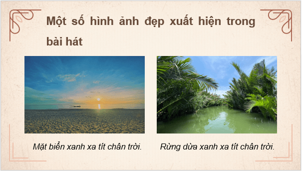 Giáo án điện tử Mĩ thuật lớp 5 Kết nối tri thức Chủ đề 7: Việt Nam đất nước, con người | PPT Mĩ thuật 5
