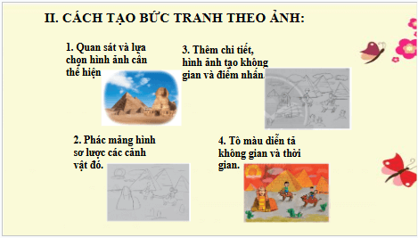 Giáo án điện tử Mĩ thuật 6 Chân trời sáng tạo Bài 1: Ai Cập Cổ đại trong mắt em | PPT Mĩ thuật 6