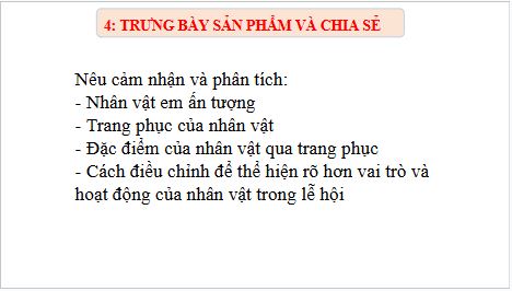 Giáo án điện tử Mĩ thuật 6 Chân trời sáng tạo Bài 2: Trang phục trong lễ hội | PPT Mĩ thuật 6