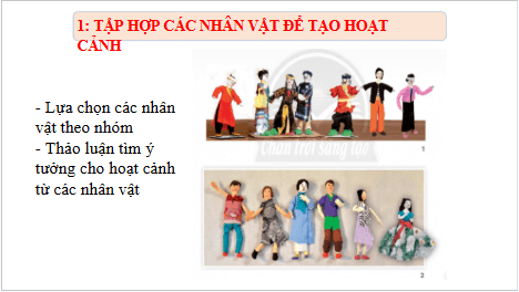 Giáo án điện tử Mĩ thuật 6 Chân trời sáng tạo Bài 3: Hoạt cảnh ngày hội | PPT Mĩ thuật 6
