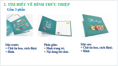 Giáo án điện tử Mĩ thuật 6 Chân trời sáng tạo Bài 4: Thiệp chúc mừng | PPT Mĩ thuật 6