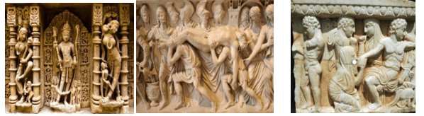 Giáo án Mĩ thuật 7 Kết nối tri thức Bài 1: Mĩ thuật tạo hình thôi kì trung đại