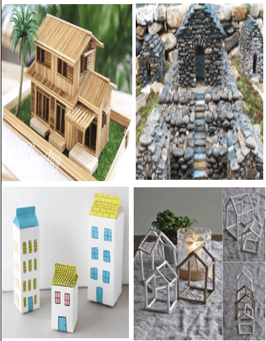 Giáo án Mĩ thuật 7 Kết nối tri thức Bài 11: Tạo hình ngôi nhà từ vật liệu sẵn có