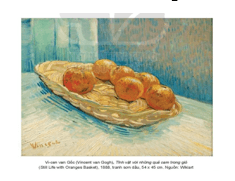 Giáo án Mĩ thuật 7 Kết nối tri thức Bài 8: Tranh tĩnh vật