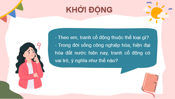 Giáo án điện tử Mĩ thuật 7 Kết nối tri thức Bài 12: Tranh cổ động | PPT Mĩ thuật 7