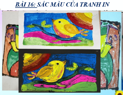 Giáo án điện tử Mĩ thuật 7 Chân trời sáng tạo Bài 16: Sắc màu của tranh in | PPT Mĩ thuật 7