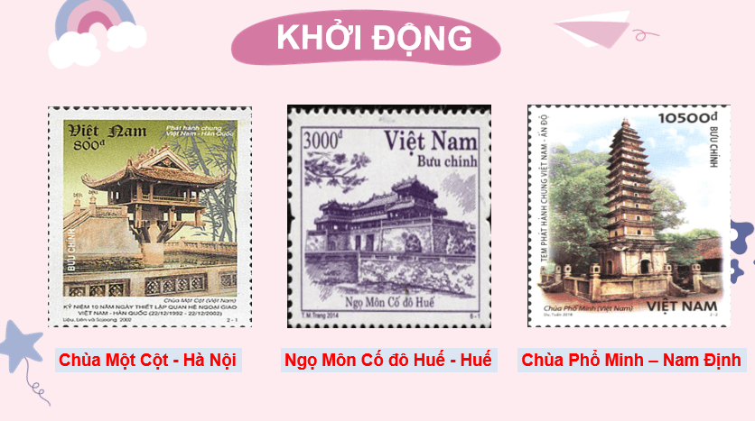 Giáo án điện tử Mĩ thuật 7 Kết nối tri thức Bài 4: Hình ảnh di tích trong thiết kế tem bưu chính | PPT Mĩ thuật 7