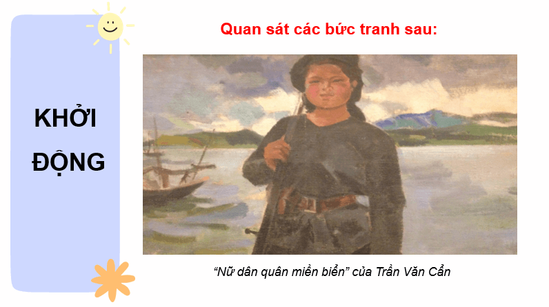 Giáo án điện tử Mĩ thuật 7 Kết nối tri thức Bài 5: Yếu tố dân tộc trong tranh của một số hoạ sĩ | PPT Mĩ thuật 7