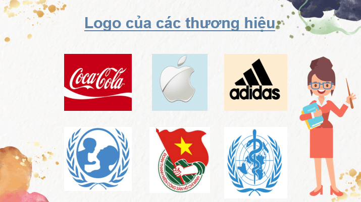 Giáo án điện tử Mĩ thuật 7 Kết nối tri thức Bài 6: Thiết kế logo | PPT Mĩ thuật 7