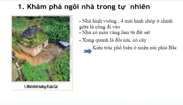 Giáo án điện tử Mĩ thuật 7 Chân trời sáng tạo Bài 7: Ngôi nhà trong tranh | PPT Mĩ thuật 7