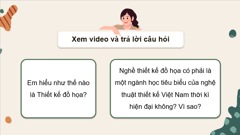 Giáo án điện tử Mĩ thuật 8 Kết nối tri thức Bài 14: Nghệ thuật thiết kế Việt Nam thời kì hiện đại | PPT Mĩ thuật 8
