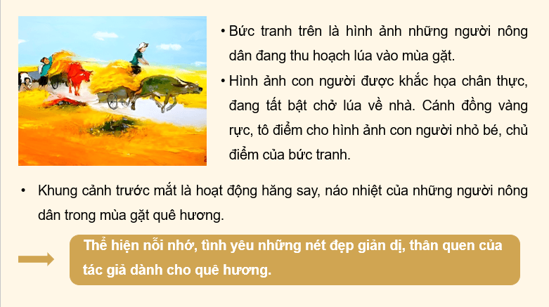 Giáo án điện tử Mĩ thuật 8 Kết nối tri thức Bài 9: Vẻ đẹp của người lao động trong sáng tạo mĩ thuật | PPT Mĩ thuật 8