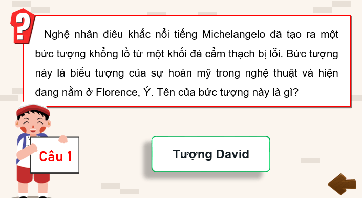 Giáo án điện tử Mĩ thuật 9 Kết nối tri thức Bài 10: Nguyên mẫu trong tác phẩm điêu khắc | PPT Mĩ thuật 9
