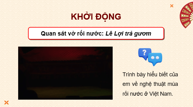 Giáo án điện tử Mĩ thuật 9 Kết nối tri thức Bài 12: Tạo hình nhân vật múa rối nước | PPT Mĩ thuật 9