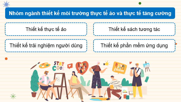 Giáo án điện tử Mĩ thuật 9 Kết nối tri thức Bài 16: Đặc trưng của ngành, nghề liên quan đến mĩ thuật ứng dụng | PPT Mĩ thuật 9