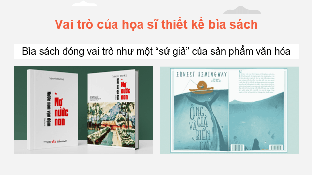 Giáo án điện tử Mĩ thuật 9 Kết nối tri thức Bài 5: Thiết kế bìa sách | PPT Mĩ thuật 9