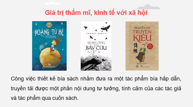 Giáo án điện tử Mĩ thuật 9 Kết nối tri thức Bài 5: Thiết kế bìa sách | PPT Mĩ thuật 9