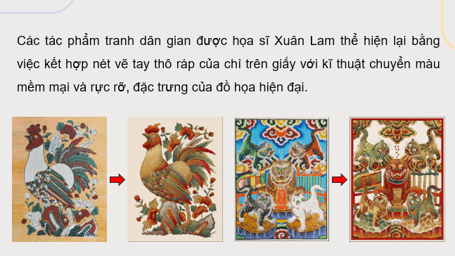 Giáo án điện tử Mĩ thuật 9 Kết nối tri thức Bài 7: Cảm hứng trong sáng tác hội hoạ | PPT Mĩ thuật 9