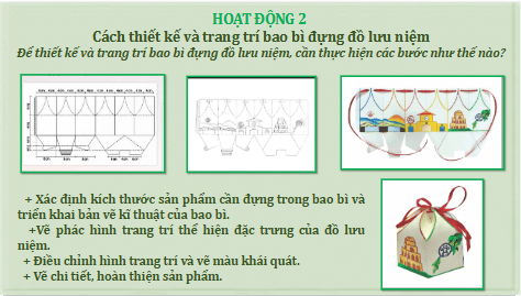 Giáo án điện tử Mĩ thuật 9 Chân trời sáng tạo Bài 7: Thiết kế và trang trí bao bì | PPT Mĩ thuật 9