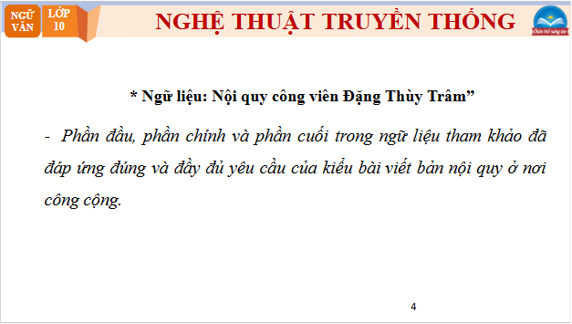 Giáo án điện tử bài Viết một bản nội quy ở nơi công cộng | PPT Văn 10 Chân trời sáng tạo