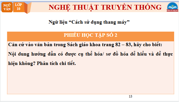 Giáo án điện tử bài Viết một bản hướng dẫn ở nơi công cộng | PPT Văn 10 Chân trời sáng tạo