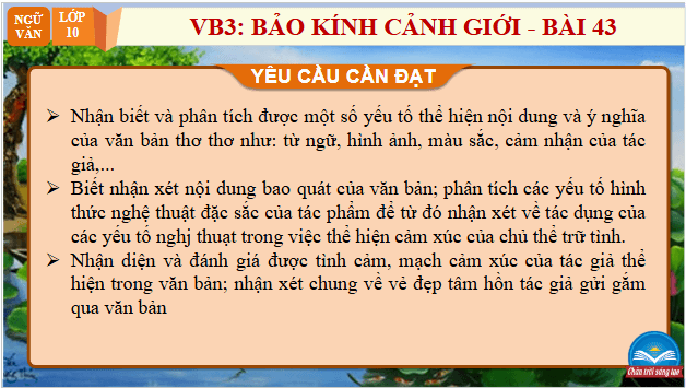 Giáo án điện tử bài Bảo kính cảnh giới – Bài 43 | PPT Văn 10 Chân trời sáng tạo