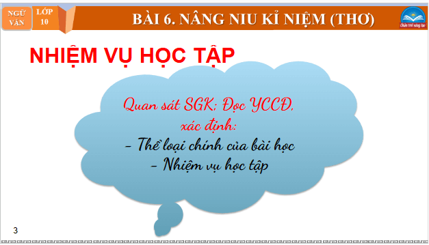 Giáo án điện tử bài Chiếc lá đầu tiên | PPT Văn 10 Chân trời sáng tạo