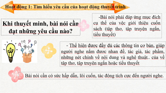 Giáo án điện tử Chuyên đề Văn 10 Phần 3: Giới thiệu dưới hình thức nói về một tập thơ, một tập truyện ngắn hoặc một tiểu thuyết | Chuyên đề PPT Văn 10 Kết nối tri thức