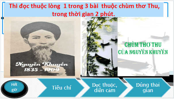 Giáo án điện tử bài Gió thanh lay động cành cô trúc | PPT Văn 10 Cánh diều