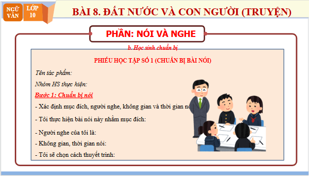 Giáo án điện tử bài Giới thiệu, đánh giá nội dung, nghệ thuật của một tác phẩm tự sự hoặc tác phẩm kịch | PPT Văn 10 Chân trời sáng tạo