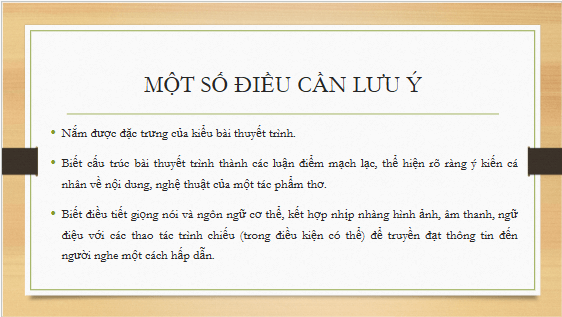 Giáo án điện tử bài Giới thiệu, đánh giá về nội dung và nghệ thuật của một tác phẩm thơ | PPT Văn 10 Kết nối tri thức